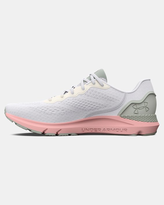 Women's UA HOVR™ Sonic 6 Running Shoes in White image number 1